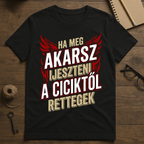 A ciciktől rettegek póló