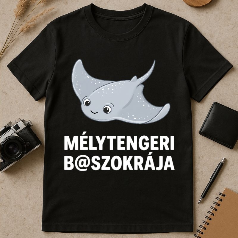 Mélytengeri baszokrája póló