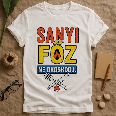 ... főz, ne okoskodj póló