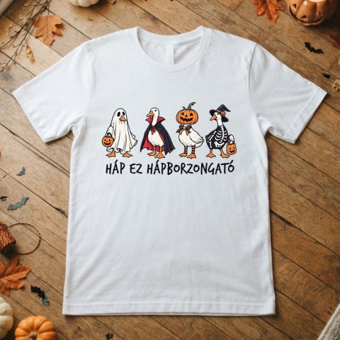 Háp ez hápborzongató halloweeni póló