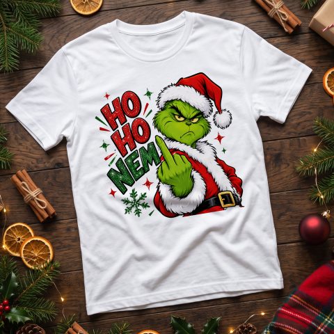 Ho ho nem grincses póló