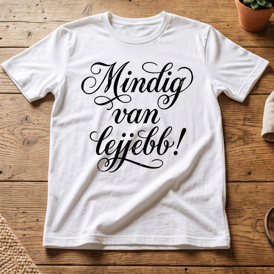 Mindig van lejjebb póló