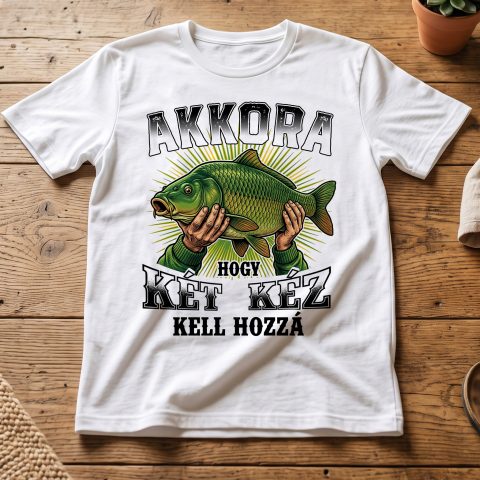 Akkora hogy két kéz kell hozzá póló, ponttyal