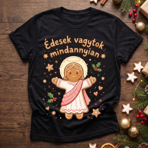 Édesek vagytok mindannyian karácsonyi póló